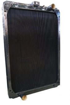 Радиатор охлаждения для УРАЛ 532301-1301010  с двс ЯМZ-7601.10 CuproBraze 3-х рядный ШААЗ
